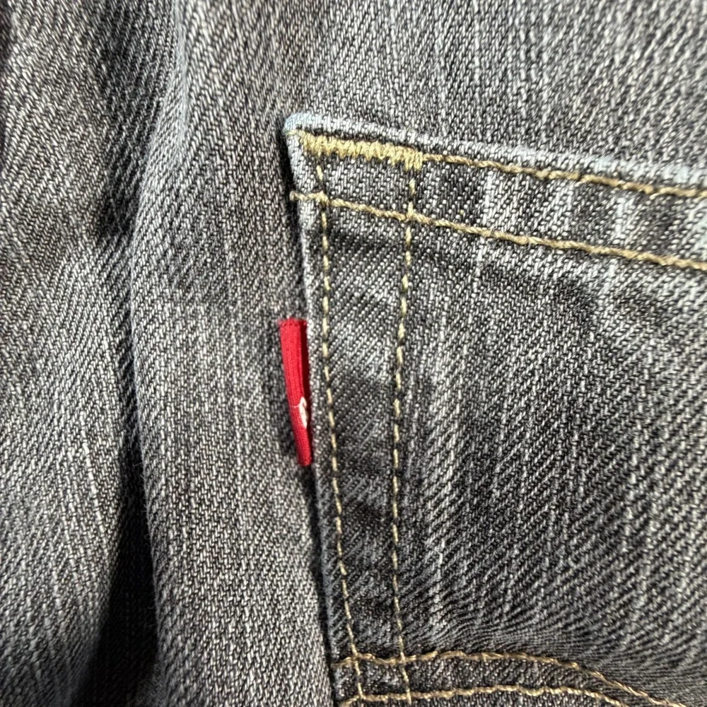 Levis 514 Straight Fit Jeans Mens 31x30‎ Gray Denim Pants Classic 5-Pocket